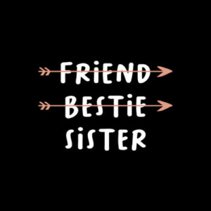 Friend Bestie Soul Sister Best Gift for 2 3 Girls BFF T-Shirt