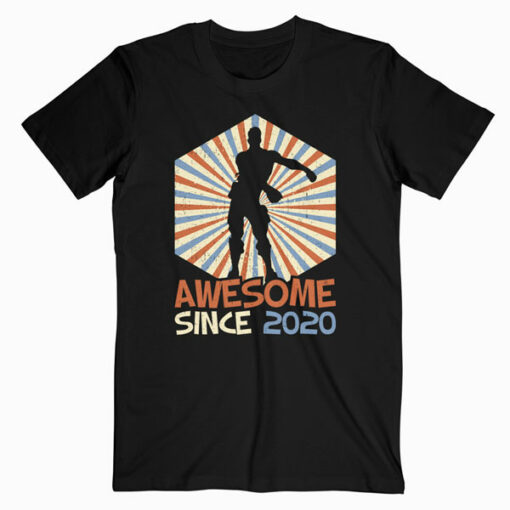 Gift for 10 Year Old birthday boy Awesome Since 2020 T-Shirt