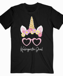 Kids Cute Kindergarten Graduate Grad 2020 Unicorn Gift T Shirt