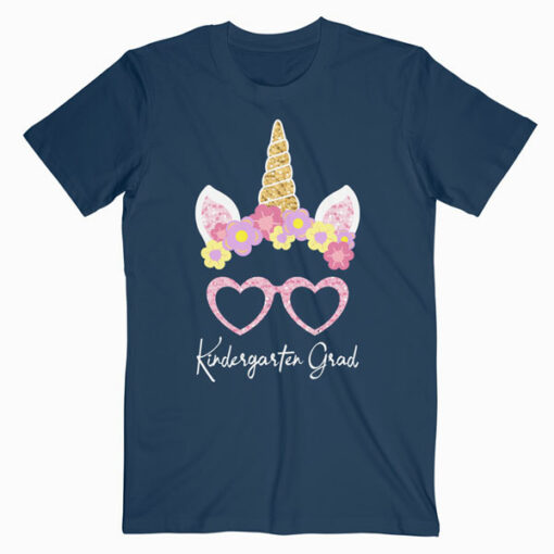 Kids Cute Kindergarten Graduate Grad 2020 Unicorn Gift T Shirt