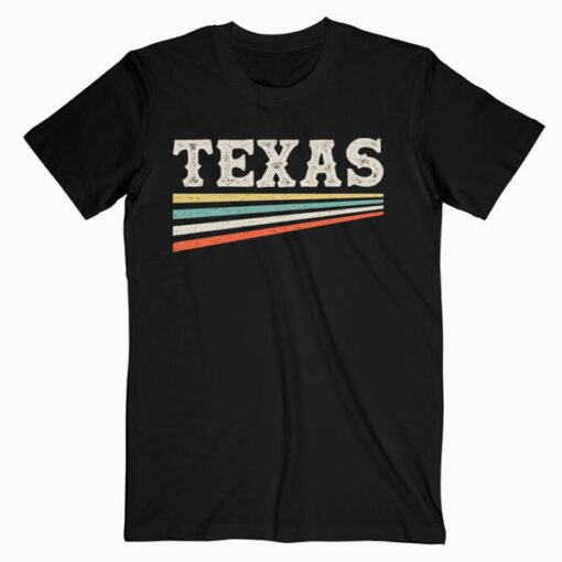 Texas Retro Vintage T-Shirt Unisex For Men Women