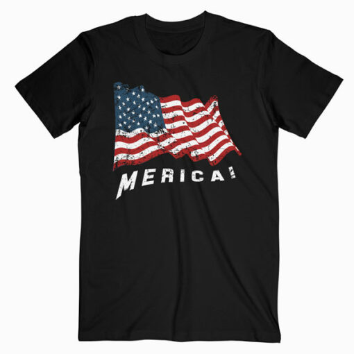 4th of July Independence Day US American Flag Patriotic T Shirts