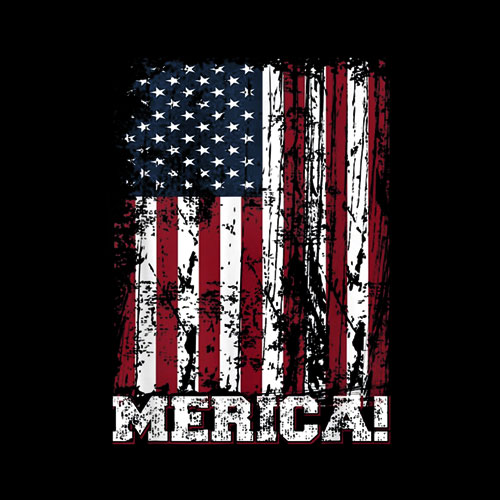 4th of July Independence Day US American Flag Patriotic T-Shirt