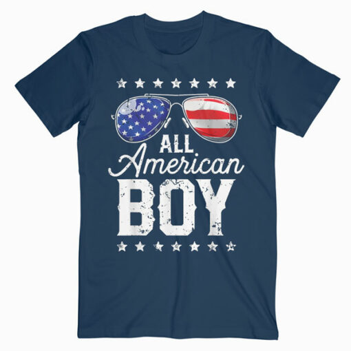 All American Boy 4th of July T shirt Boys Kids Sunglasses
