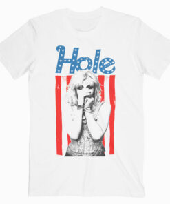 American Flag Hole T Shirt