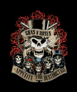 Appetite Coliseum Guns N Roses Band T Shirt