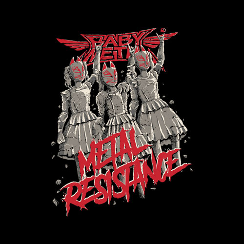 BabyMetal Metal Resistance Band T Shirt