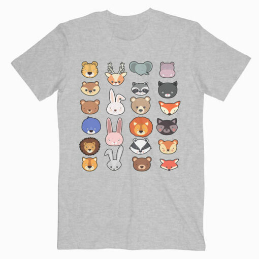Character Faces Animal T Shirt