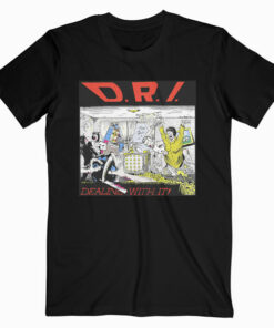 DRI Dirty Rotten Imbeciles Dealing With It Band T Shirt