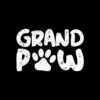 Funny Grand Paw Vintage Dogs Lovers Grandparents Day Gifts T Shirt