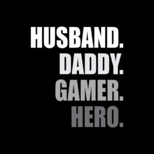 Funny Husband Dad Father Gamer Gaming Gift T Shirt