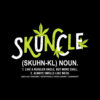 Funny Uncle Weed Smoker Skuncle Marijuana Uncle T Shirt