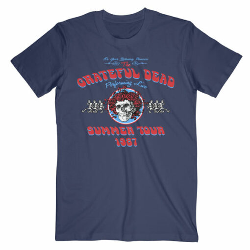 Grateful Dead Summer Tour 1987 Band T Shirt