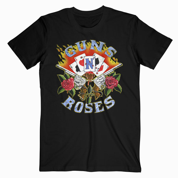 Guns N Roses Band T Shirts bl