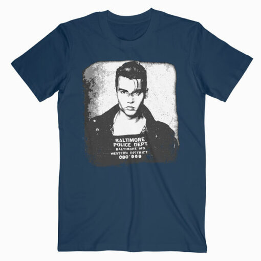 Johnny Depp Baltimore Police Department T Shirt