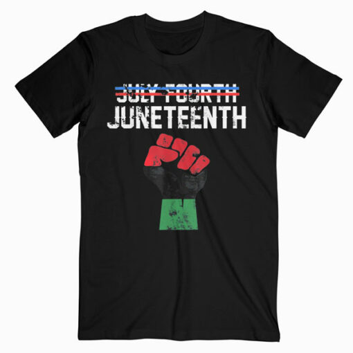 Juneteenth Shirt Black History American African Freedom Day T-Shirt