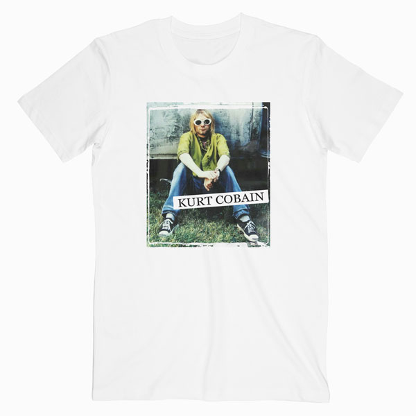 Kurt Cobain Nirvana Band T Shirt