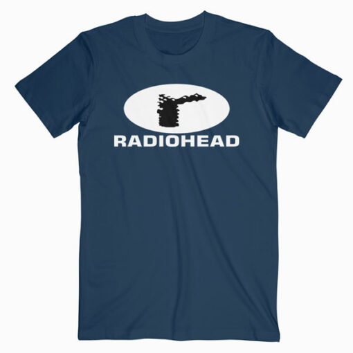 Logo 90s Radiohead Band T Shirt