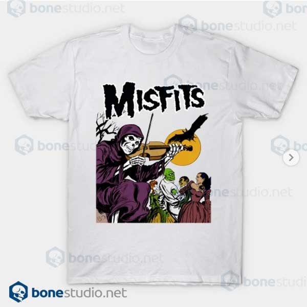 Misfits Legacy of Brutality Band White T Shirt