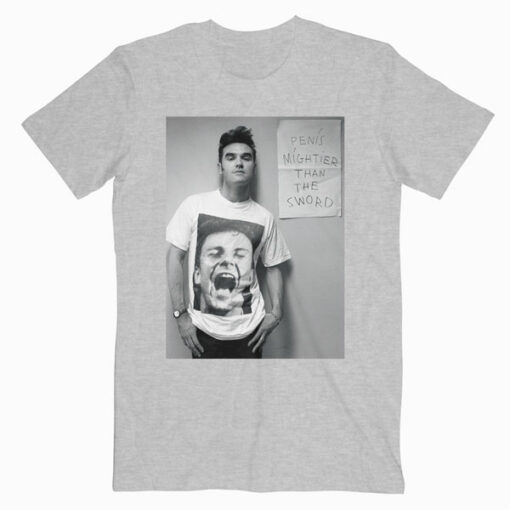 Morrissey Penis Mighter Than The Sword Band T Shirt