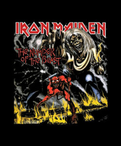 Number Of The Beast Iron Maiden Band T Shirt