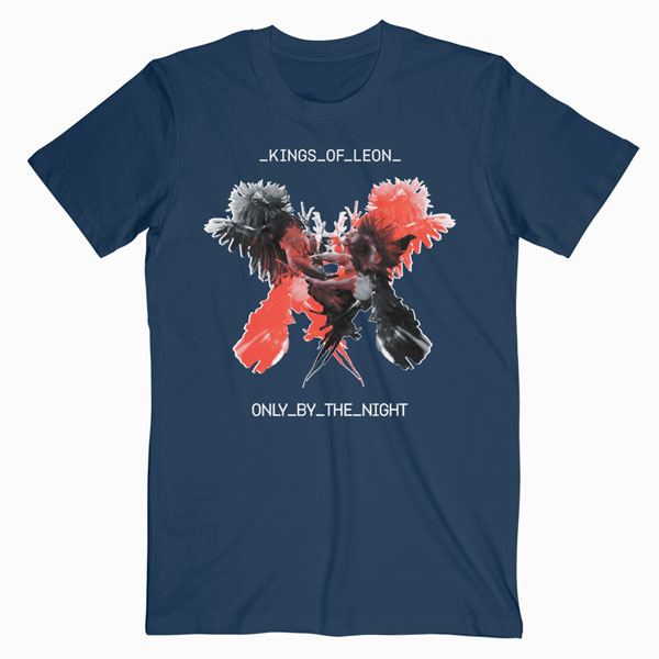 Only By The Night Kings Of Leon Band T Shirt