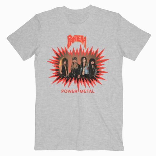 Pantera Power Metal Band T Shirt