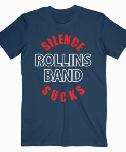 Silence Sucks Rollins Band T Shirt