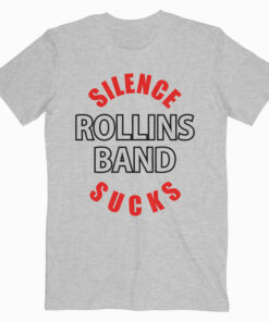Silence Sucks Rollins Band T Shirt
