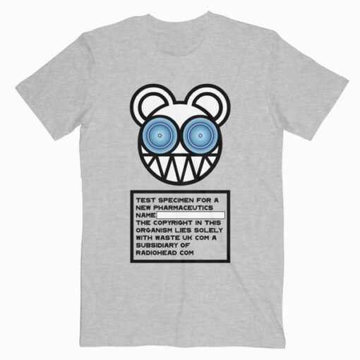 Test Specimen Radiohead Band T Shirt