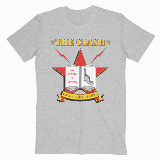 The Clash 1982 tour Band T Shirt