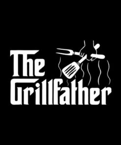 The Grillfather BBQ Grill & Smoker Barbecue Chef T-Shirt