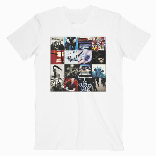 U2 Achtung Baby Band T Shirt