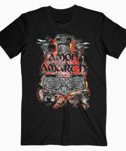 Amon Amart Warriors Of The North Band T Shirt