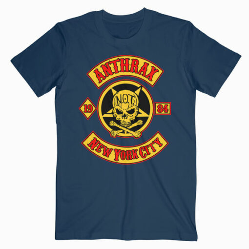 Anthrax New York City Band T Shirt
