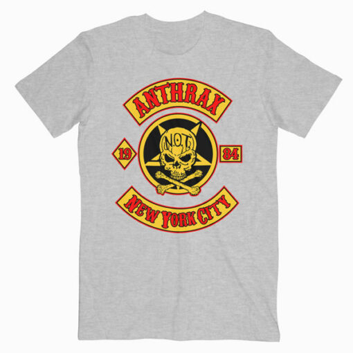 Anthrax New York City Band T Shirt