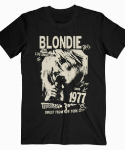 Blondie 1977 Band T Shirt