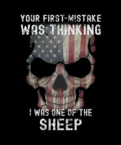 First Mistake Was Thinking Sheep T-Shirt