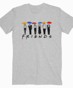 Friends Umbrella Tv Series Movie T Shirt