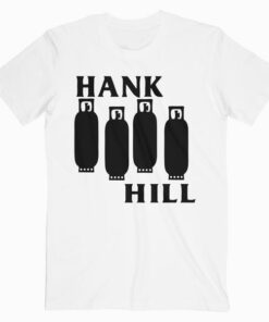 King Of The Hill Black Flag Parody T Shirt