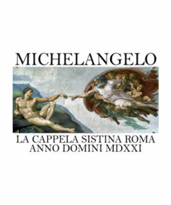 Michelangelo La Cappella Sistina Roma Anno Domini MDXXI T Shirt