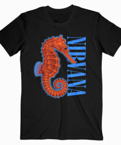 Nirvana Seahorse Band T Shirt