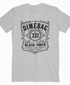 Pantera Jack Daniel Whisky Label Dimebag Darrel Band T Shirt