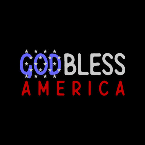 Patriotic USA God Bless America TShirt