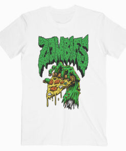 Pizza Zombie T Shirt