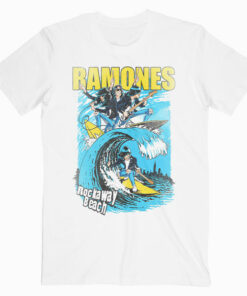 Ramones Rockaway Beach Band T Shirt