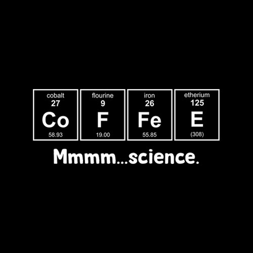 Science Coffee T Shirt