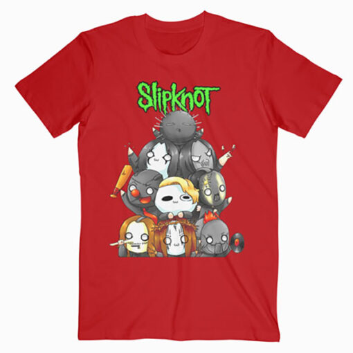 Slipknot Chibi Band T Shirt
