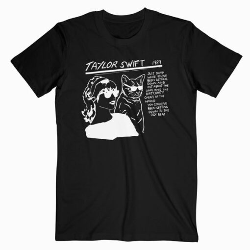 Taylor Swift Sonic Youth Style Band T Shirt