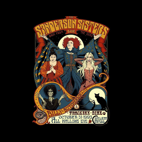 The Sanderson Sisters Live Movie T Shirt